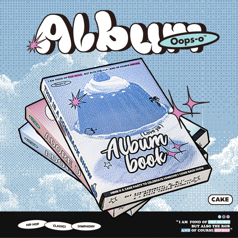 Oops-o ALBUM Series Korean Style Planner Journal a