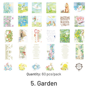 People Coated Paper Stickers - Girl, Teen, Poster, Garden sku-5