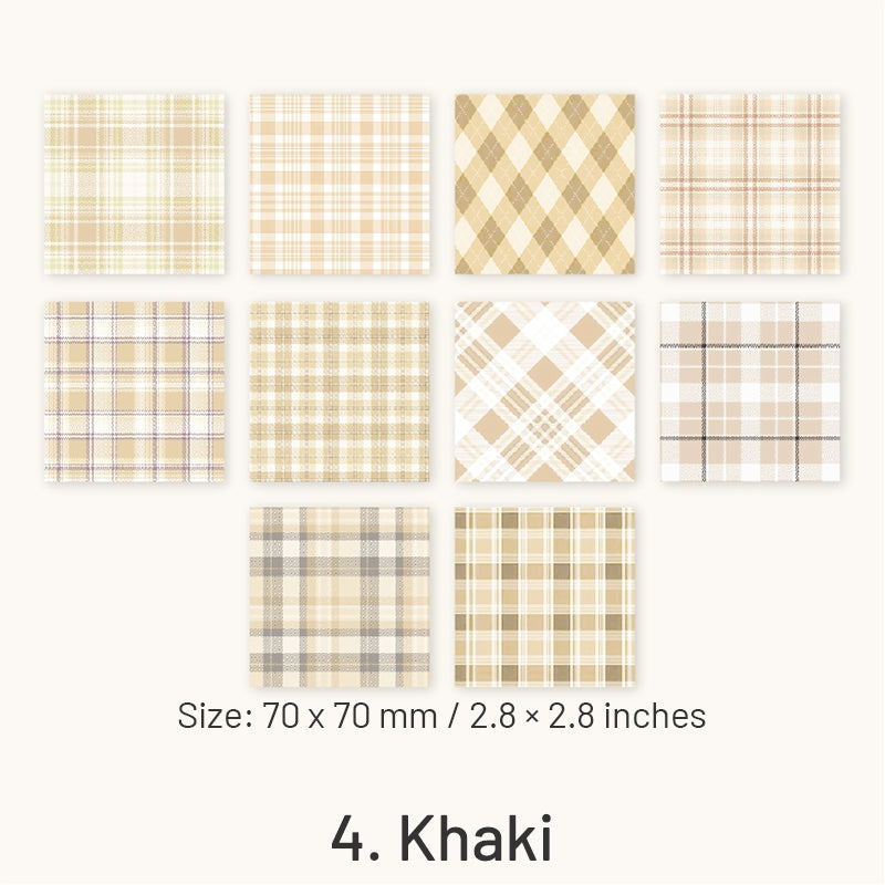 Plaid Notes Scrapbook Paper sku-4