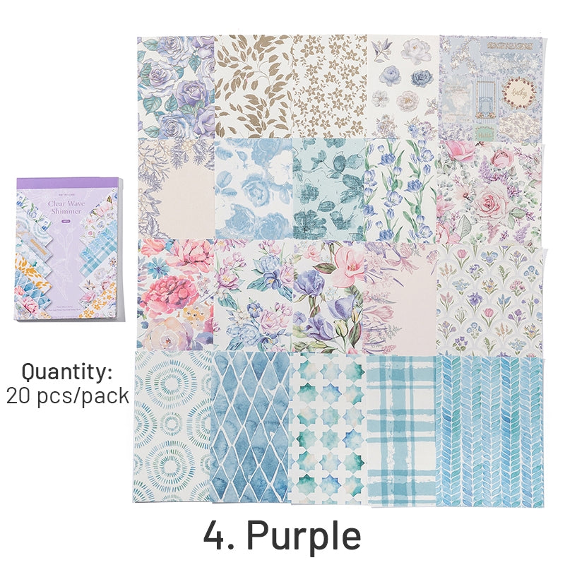 Plant and Flower Hot Stamping Gold Sticker Book sku-4