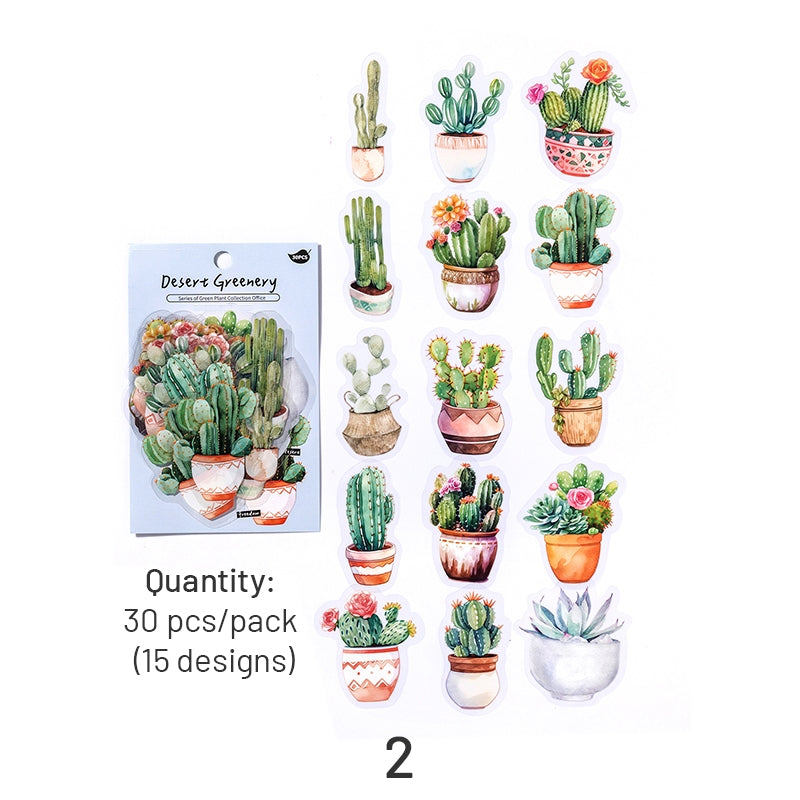 plant pot stickers Clear Plant & Pet Stickers - Decorative Transparent Labels