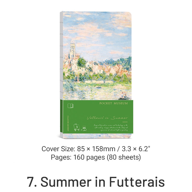 Pocket Museum Vintage Famous Painting Journal sku-7