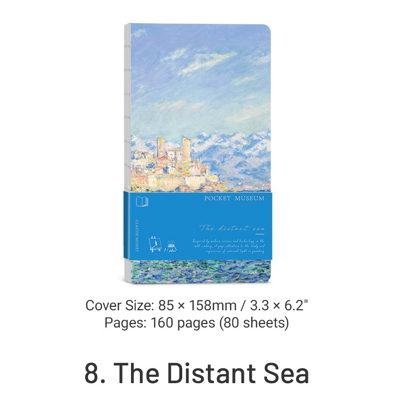 Pocket Museum Vintage Famous Painting Journal sku-8