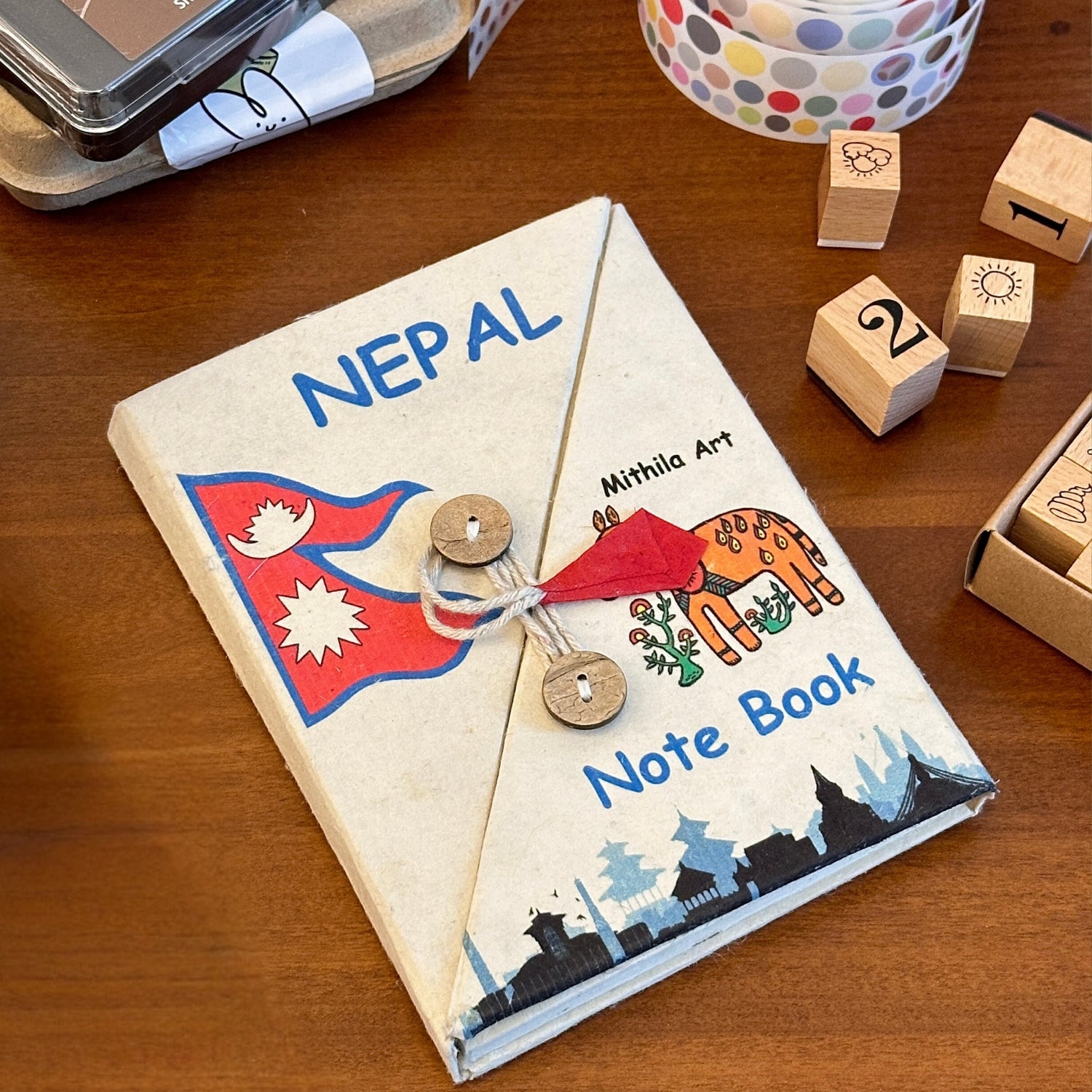 Pony Series Nepal Lokta Paper Notebook - 6.15 × 4.612