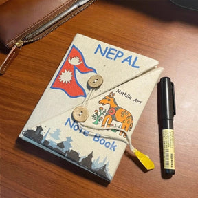 Pony Series Nepal Lokta Paper Notebook - 6.15 × 4.613