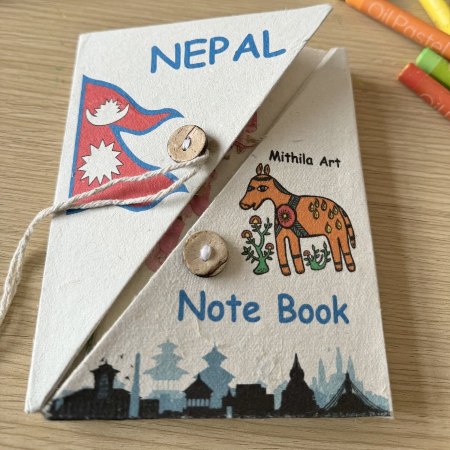 Pony Series Nepal Lokta Paper Notebook - 6.15 × 4.614