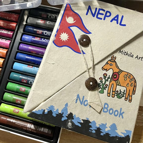 Pony Series Nepal Lokta Paper Notebook - 6.15 × 4.615