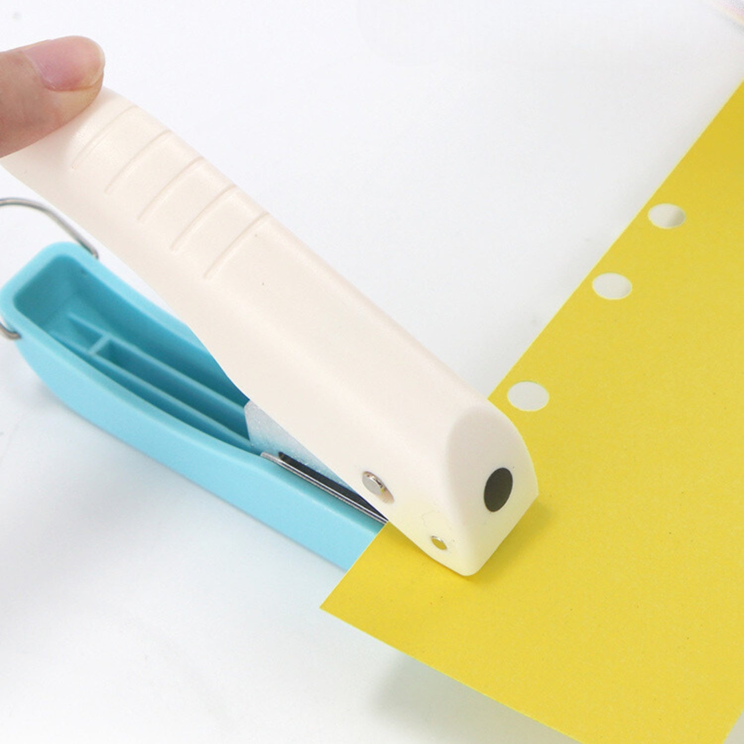 Practical Handheld Mini Portable Folding Punch Pliers 11