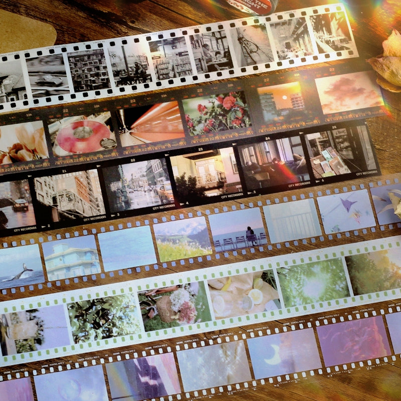 Press the Shutter 36 Times Series Artistic Film PET Tape a