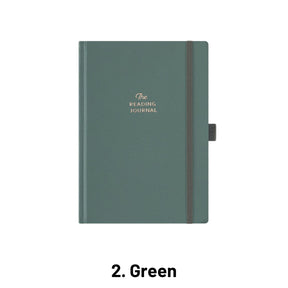 PU Elegant Solid Color Reading Notebook - A57