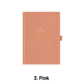 PU Elegant Solid Color Reading Notebook - A58