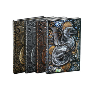 PU Retro 3D Embossed Dinosaur Dragon Notebook12