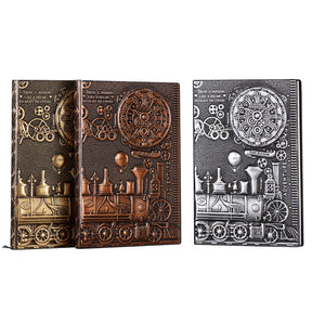 PU Retro European Embossed Hardcover Notebook 11