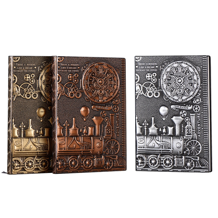 PU Retro European Embossed Hardcover Notebook 11