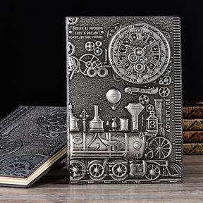 PU Retro European Embossed Hardcover Notebook 1