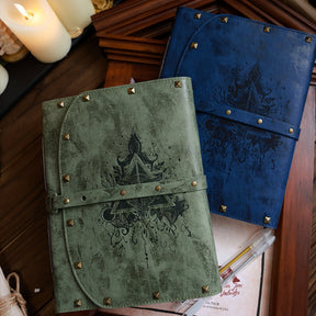 PU Vintage Deathly Hallows Magic Notebook - 4