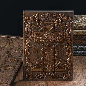 PU Vintage Tarot Relief Notebook