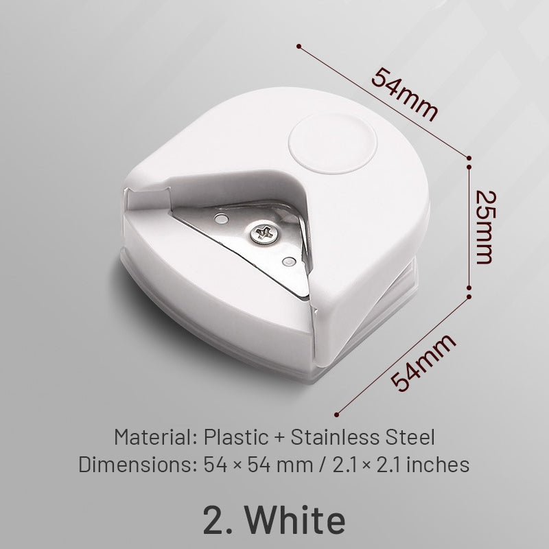  Corner Cutter, Rounding Punches, Circle Cutter Corner Punch,  Portable Paper Round Corner Punch, Multifunctional Corner Rounder Punch,  Professional Photo Corner Punch, Craft Punch for Round Corners