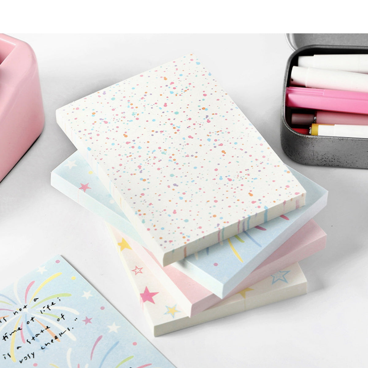Rainbow Street Photography Series Small Fresh Message Notepad 16