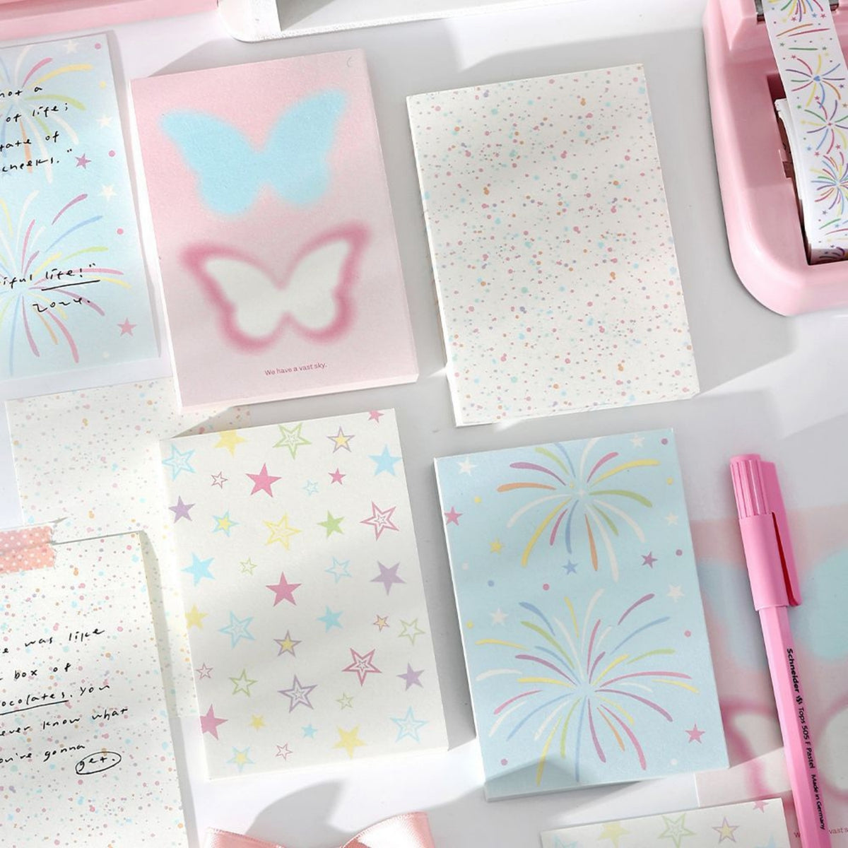 Rainbow Street Photography Series Small Fresh Message Notepad 5