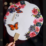 Red & Black Floral Shell Light Sticker | Stamprints Custom Decals