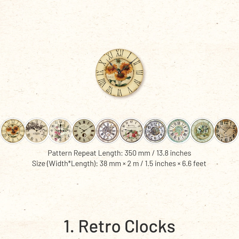 Reminiscence Series Vintage Washi Tape sku-1