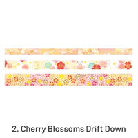 2. Cherry Blossoms Drift Down