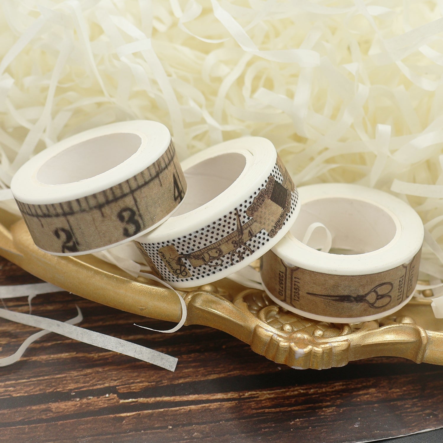 Retro Ruler Pattern Washi Tape 3