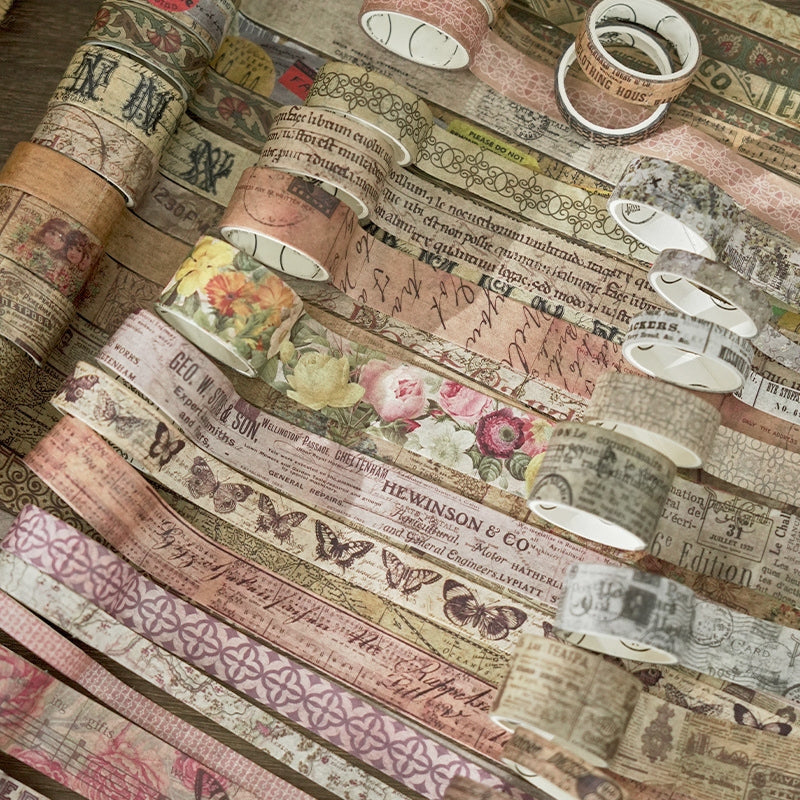 Revisiting the Old Dream Series Vintage Washi Tape b1