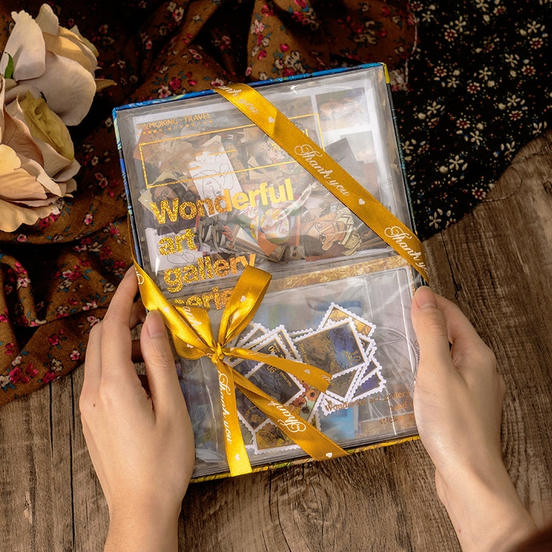 Road to Discovery Series Vintage Stamp Gift Boxed Stickers b