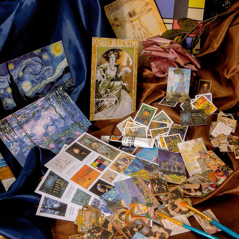 Road to Discovery Series Vintage Stamp Gift Boxed Stickers b4