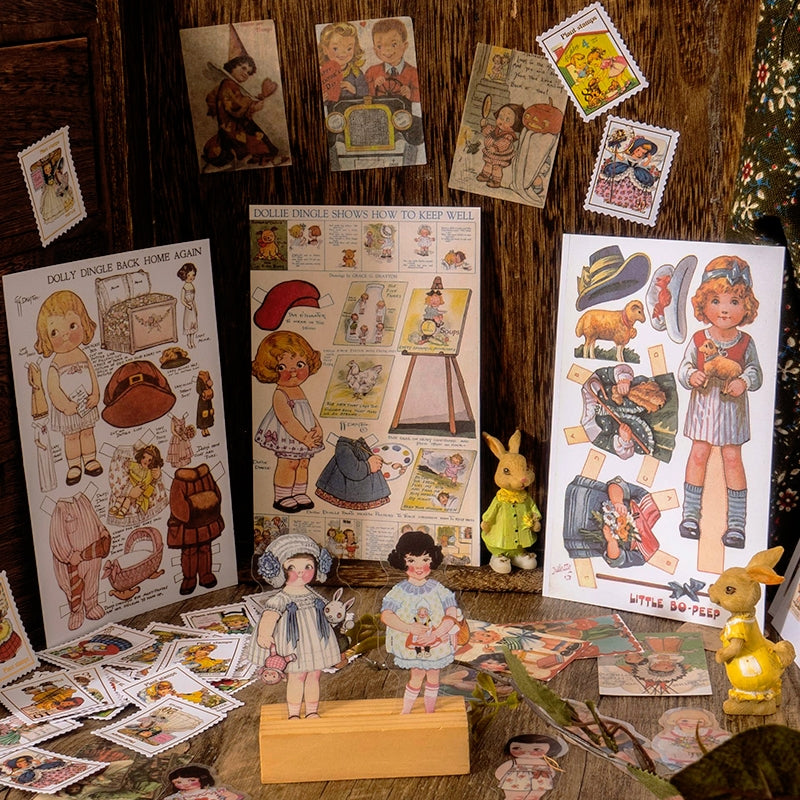 Road to Discovery Series Vintage Stamp Gift Boxed Stickers b5