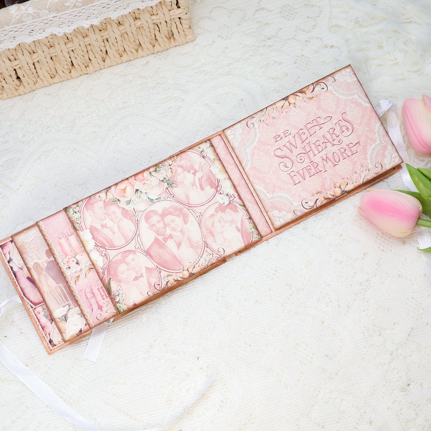 Romance Pink Wedding Junk Journal Booklet Folio & Add Ons Craft Kit Romance Pink Wedding Junk Journal Booklet Folio & Add Ons Craft Kit 0010