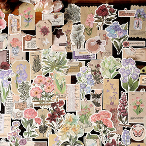 Romantic Floral Die-cut Decorative Paper b6