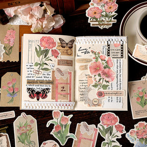 Romantic Floral Die-cut Decorative Paper b