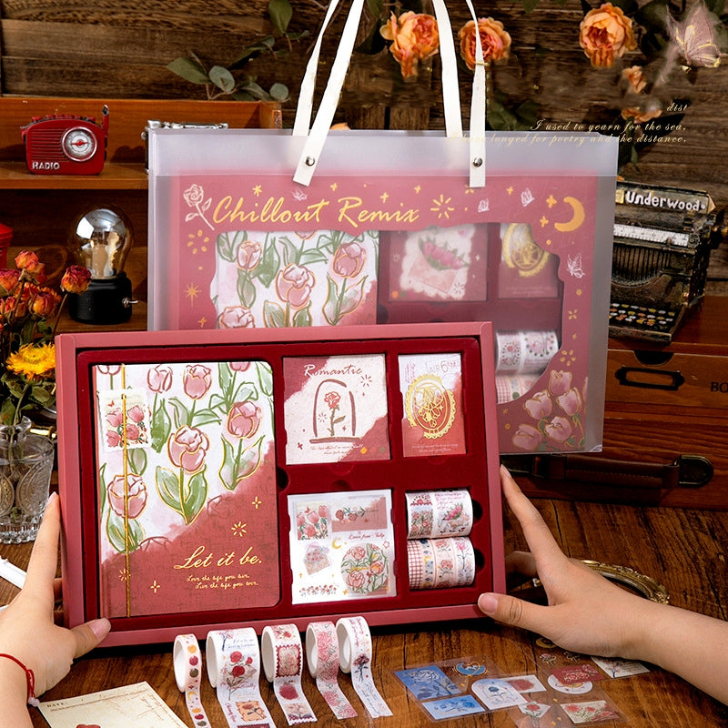 Romantic Garden Journal Gift Box Set a