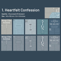 1. Heartfelt Confession