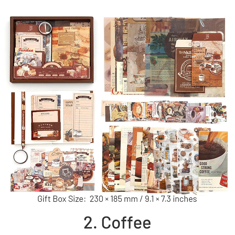 Rose and Coffee Journal Gift Box Set sku-2