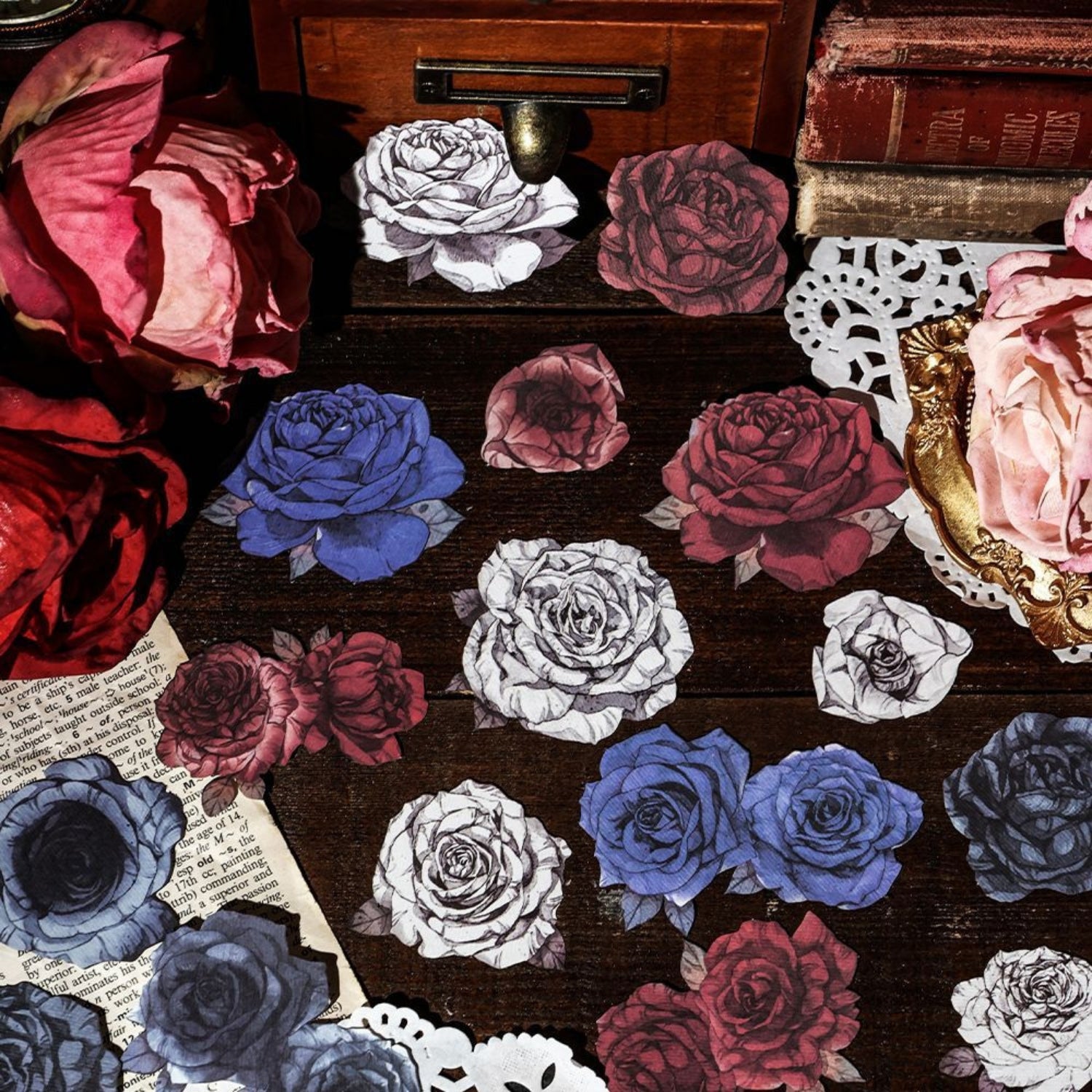 Rose Gift Series Creative Flower Theme Pack 6