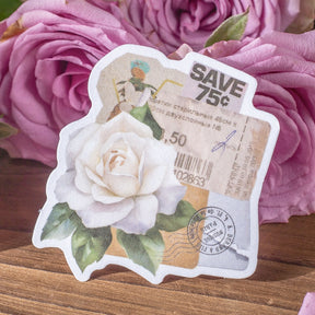 Rose Love Letter Washi Stickers b2