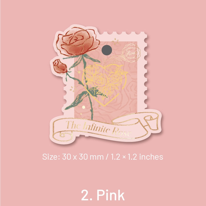 Rose Theme Hollow Metal Bookmark Book Clips sku-2