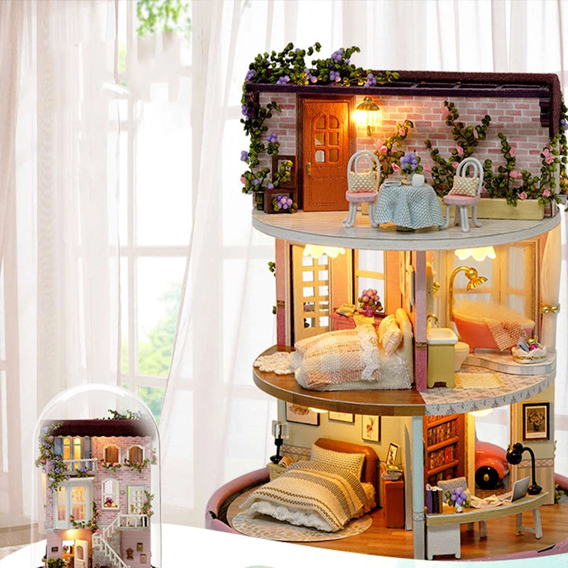 Assembly Model Shop Rotating Music DIY Assembly Model Kit | Stamprints Educational Toys