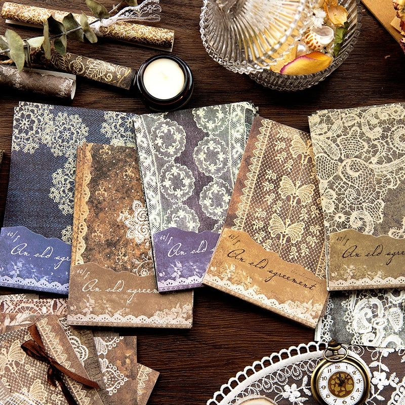 Rustic Lace Pattern Decorative Paper a