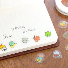 San-X Japanese Style Cartoon Small Creature Stickers b4