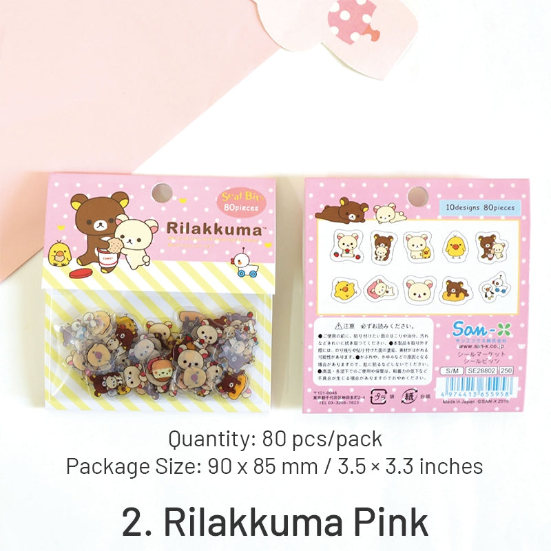 San-X Japanese Style Cartoon Small Creature Stickers sku-2