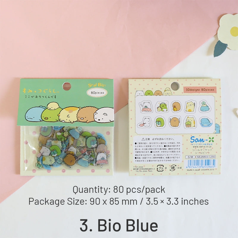 San-X Japanese Style Cartoon Small Creature Stickers sku-3