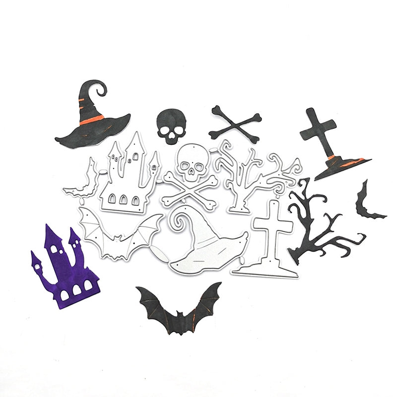 Scary Halloween Carbon Steel Crafting Dies a
