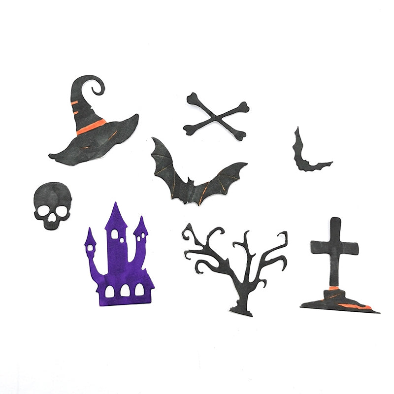 Scary Halloween Carbon Steel Crafting Dies b3