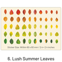 6. Lush Summer Leaves