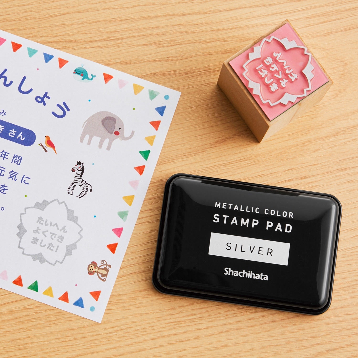 Shachihata Metallic Color Stamp Pad6